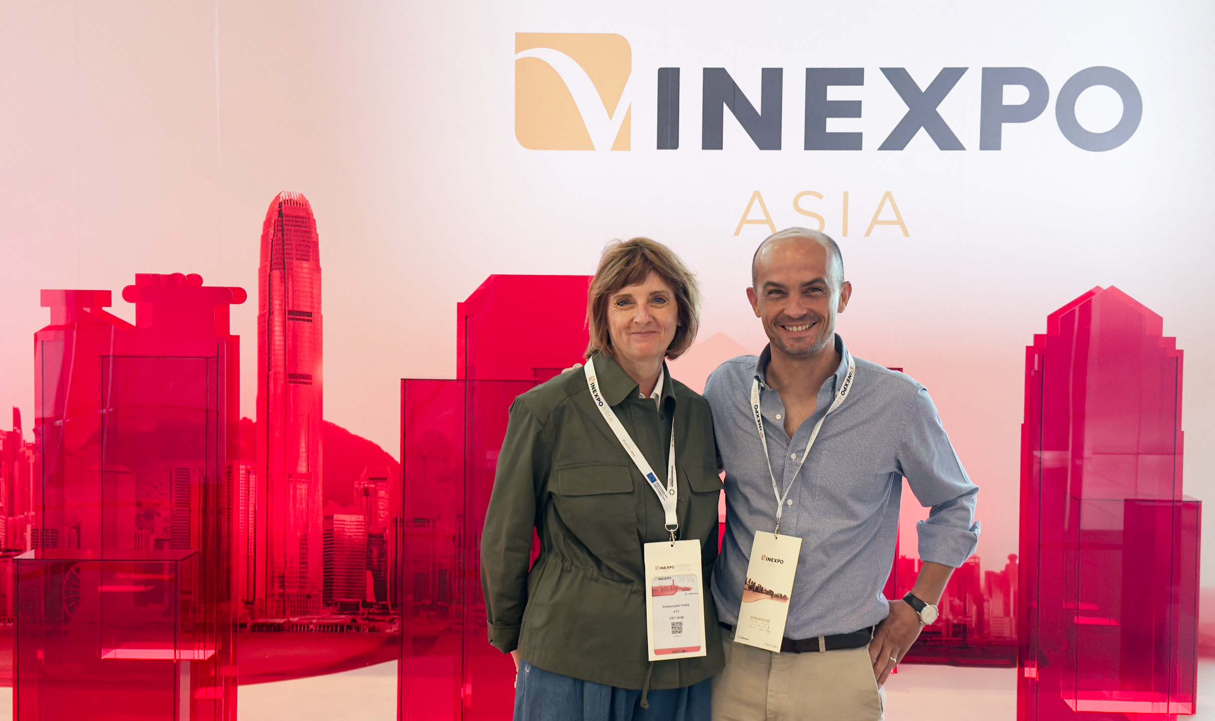 ATC Wine Merchant team in Vinexpo Asia - Hong Kong 2024
