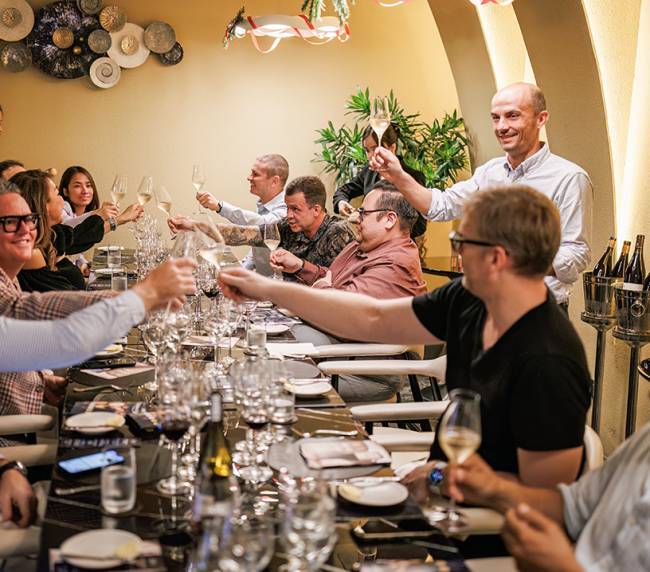 Stephane Ogier Wine Dinner at Lüne Restaurant & Bar hosted by ATC Wine Merchant
