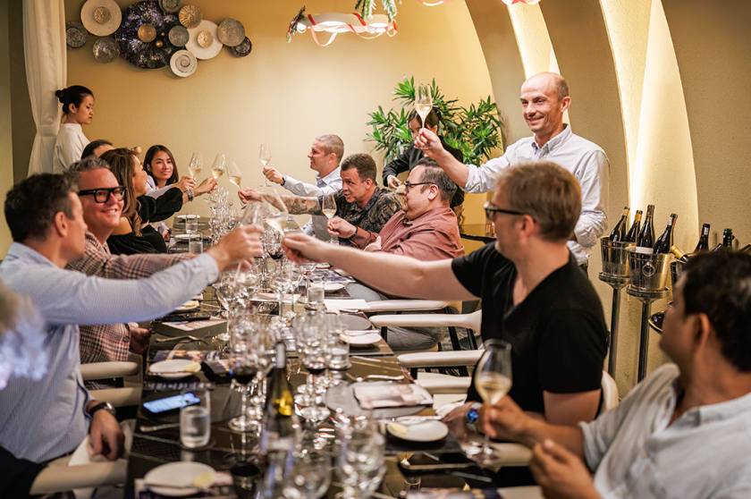 Stephane Ogier Wine Dinner at Lüne Restaurant & Bar hosted by ATC Wine Merchant
