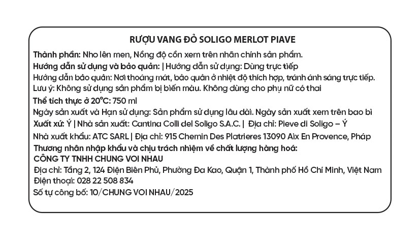 Soligo Merlot - Image 3