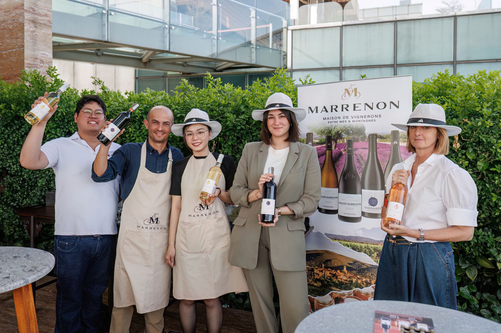 marrenon pop-up wine tasting - atc wine merchant